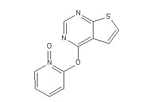 2-thieno[2,3-d]pyrimidin-4-yloxypyridine 1-oxide