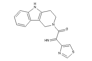 2-imino-1-(1,3,4,5-tetrahydropyrido[4,3-b]indol-2-yl)-2-thiazol-4-yl-ethanone