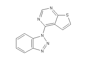 4-(benzotriazol-1-yl)thieno[2,3-d]pyrimidine