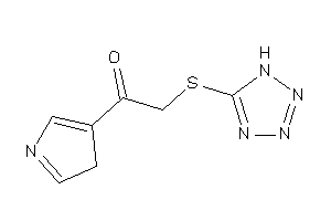 Image of 1-(3H-pyrrol-4-yl)-2-(1H-tetrazol-5-ylthio)ethanone