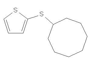 2-(cyclooctylthio)thiophene