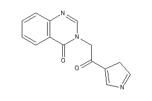 Image of 3-[2-keto-2-(3H-pyrrol-4-yl)ethyl]quinazolin-4-one