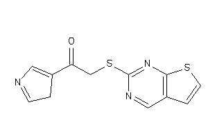 1-(3H-pyrrol-4-yl)-2-(thieno[2,3-d]pyrimidin-2-ylthio)ethanone