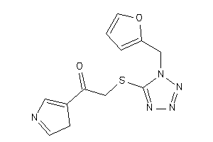 Image of 2-[[1-(2-furfuryl)tetrazol-5-yl]thio]-1-(3H-pyrrol-4-yl)ethanone
