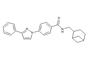 N-(norpinan-2-ylmethyl)-4-(3-phenylpyrazol-1-yl)benzamide