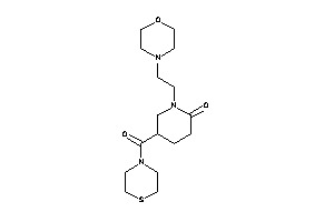 1-(2-morpholinoethyl)-5-(thiomorpholine-4-carbonyl)-2-piperidone