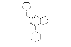 4-piperazino-2-(pyrrolidinomethyl)thieno[2,3-d]pyrimidine