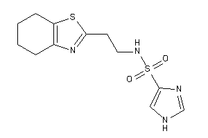 N-[2-(4,5,6,7-tetrahydro-1,3-benzothiazol-2-yl)ethyl]-1H-imidazole-4-sulfonamide