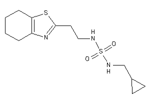 Cyclopropylmethyl-[2-(4,5,6,7-tetrahydro-1,3-benzothiazol-2-yl)ethylsulfamoyl]amine