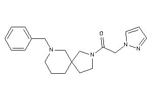 Image of 1-(7-benzyl-3,7-diazaspiro[4.5]decan-3-yl)-2-pyrazol-1-yl-ethanone