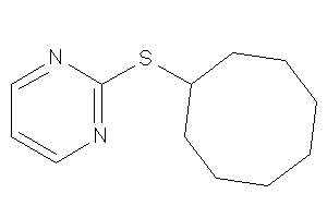 2-(cyclooctylthio)pyrimidine