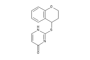 2-(chroman-4-ylthio)-1H-pyrimidin-4-one