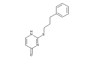2-(3-phenylpropylthio)-1H-pyrimidin-4-one