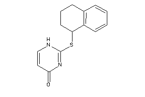 2-(tetralin-1-ylthio)-1H-pyrimidin-4-one