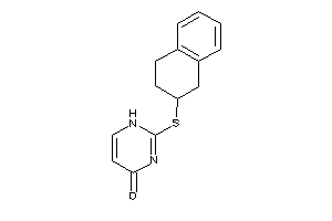 2-(tetralin-2-ylthio)-1H-pyrimidin-4-one