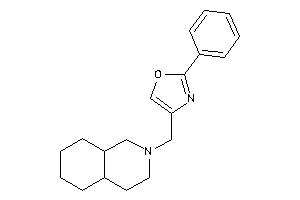 4-(3,4,4a,5,6,7,8,8a-octahydro-1H-isoquinolin-2-ylmethyl)-2-phenyl-oxazole