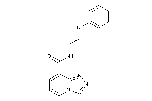 N-(2-phenoxyethyl)-[1,2,4]triazolo[4,3-a]pyridine-8-carboxamide