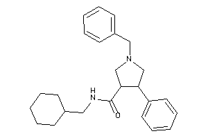 1-benzyl-N-(cyclohexylmethyl)-4-phenyl-pyrrolidine-3-carboxamide