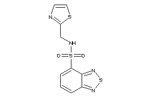 N-(thiazol-2-ylmethyl)piazthiole-4-sulfonamide