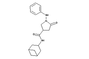 1-anilino-5-keto-N-norpinan-3-yl-pyrrolidine-3-carboxamide