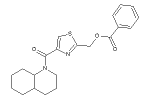 Benzoic Acid [4-(3,4,4a,5,6,7,8,8a-octahydro-2H-quinoline-1-carbonyl)thiazol-2-yl]methyl Ester