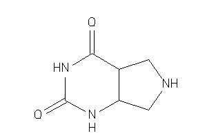 Image of 1,4a,5,6,7,7a-hexahydropyrrolo[3,4-d]pyrimidine-2,4-quinone