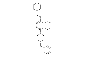 6-(4-benzylpiperazine-1-carbonyl)-N-(cyclohexylmethyl)cyclohex-3-ene-1-carboxamide