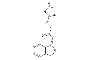 2-(2,3-dihydro-1,3,4-thiadiazol-5-ylthio)-N-(7H-furo[3,4-d]pyridazin-5-ylidene)acetamide