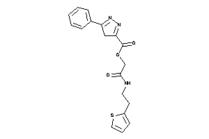 5-phenyl-4H-pyrazole-3-carboxylic Acid [2-keto-2-[2-(2-thienyl)ethylamino]ethyl] Ester