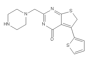 Image of 2-(piperazinomethyl)-5-(2-thienyl)-6H-thieno[2,3-d]pyrimidin-4-one