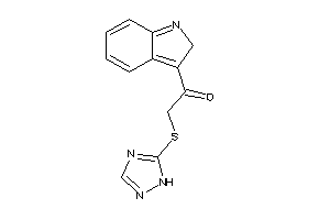 1-(2H-indol-3-yl)-2-(1H-1,2,4-triazol-5-ylthio)ethanone