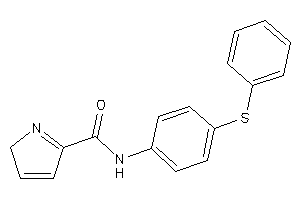 N-[4-(phenylthio)phenyl]-2H-pyrrole-5-carboxamide