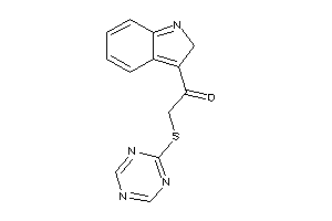 1-(2H-indol-3-yl)-2-(s-triazin-2-ylthio)ethanone