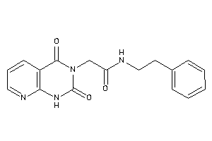 2-(2,4-diketo-1H-pyrido[2,3-d]pyrimidin-3-yl)-N-phenethyl-acetamide