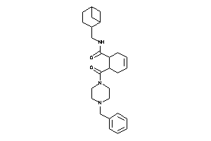 6-(4-benzylpiperazine-1-carbonyl)-N-(norpinan-2-ylmethyl)cyclohex-3-ene-1-carboxamide