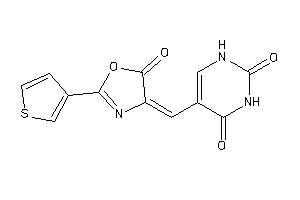 5-[[5-keto-2-(3-thienyl)-2-oxazolin-4-ylidene]methyl]uracil