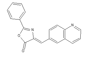 2-phenyl-4-(6-quinolylmethylene)-2-oxazolin-5-one