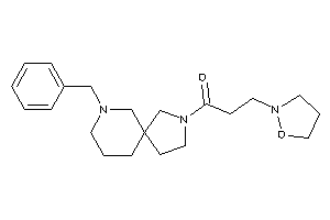 Image of 1-(7-benzyl-3,7-diazaspiro[4.5]decan-3-yl)-3-isoxazolidin-2-yl-propan-1-one