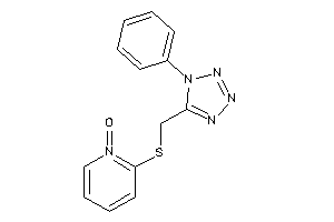 2-[(1-phenyltetrazol-5-yl)methylthio]pyridine 1-oxide