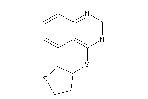 Image of 4-(tetrahydrothiophen-3-ylthio)quinazoline