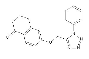 Image of 6-[(1-phenyltetrazol-5-yl)methoxy]tetralin-1-one