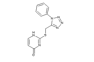 2-[(1-phenyltetrazol-5-yl)methylthio]-1H-pyrimidin-4-one