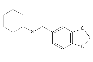 5-[(cyclohexylthio)methyl]-1,3-benzodioxole