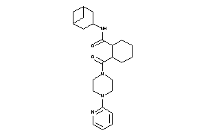 N-norpinan-3-yl-2-[4-(2-pyridyl)piperazine-1-carbonyl]cyclohexanecarboxamide