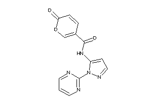 6-keto-N-[2-(2-pyrimidyl)pyrazol-3-yl]pyran-3-carboxamide