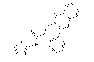 2-(4-keto-2-phenyl-chromen-3-yl)oxy-N-thiazol-2-yl-acetamide