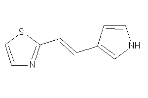 2-[2-(1H-pyrrol-3-yl)vinyl]thiazole