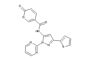 6-keto-N-[2-(2-pyrimidyl)-5-(2-thienyl)pyrazol-3-yl]pyran-3-carboxamide