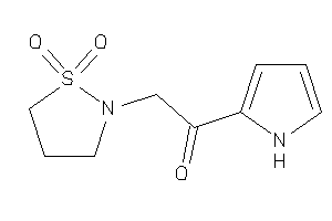 2-(1,1-diketo-1,2-thiazolidin-2-yl)-1-(1H-pyrrol-2-yl)ethanone