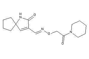 2-[(2-keto-2-piperidino-ethyl)oximinomethyl]-4-azaspiro[4.4]non-1-en-3-one